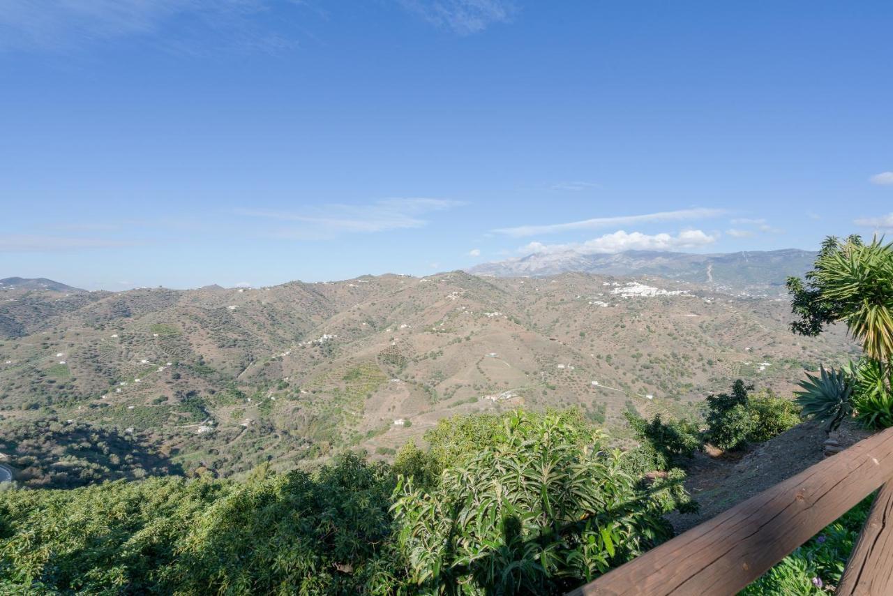 Cortijo La Rijana Villa Sayalonga Bagian luar foto